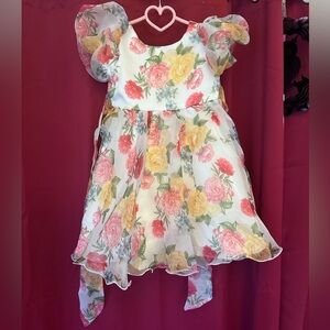 NWOT Whimsical Floral Gown Fancy Party Dress perfect for any occasion